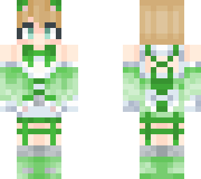 green cat boy