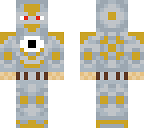mordheim mutant with armor and all seeing eye with red eyes