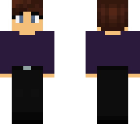 purple sweater