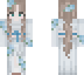 blue kimono