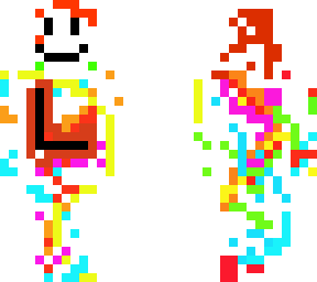 glitched not backwards smiley face troll