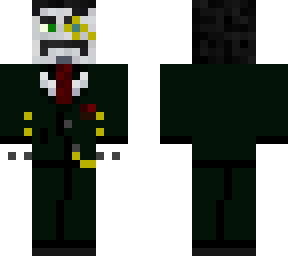 green suit