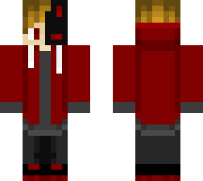 half- bunny mask guy  (maroon)
