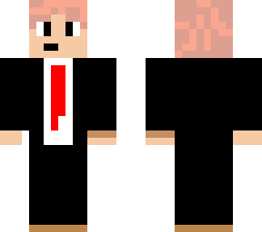 pink haired business guy