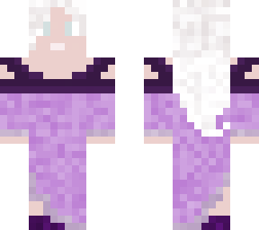 purple dress
