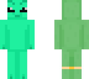 teal alien!