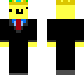 yellow suit