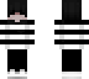 black 'n white sweater