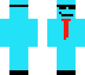 blue guy thats really cool and stuff