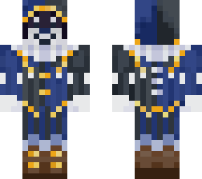 blue jester (for a friend)