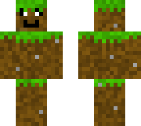cute grass block skin
