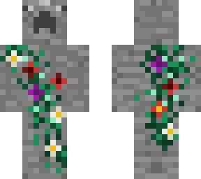 flowering statue
