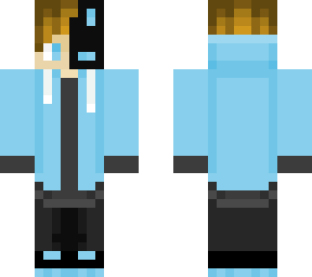 half- bunny mask guy ( sky blue )