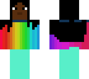 rainbow girl