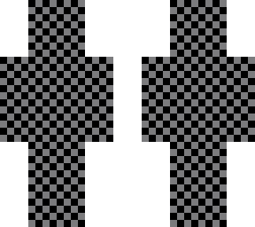 black & grey pixel