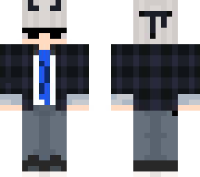 blue tie cool man