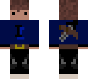 blue with j