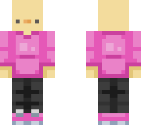 duck in pink hoodie hive style (for diita2010)