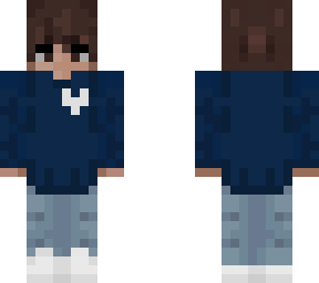navy blue sweatshirt