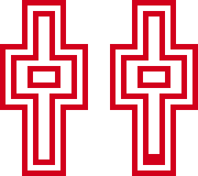 red and white stripes