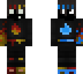 water and flame frages