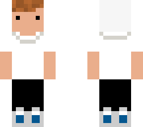 white shirt guy with nike shoes