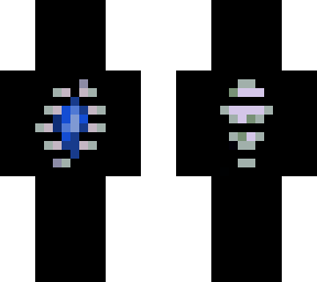 blue and black creature