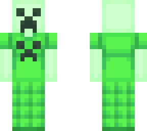 creeper with pajamas
