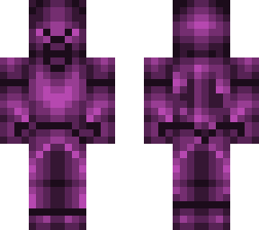 dark metallic purple steve