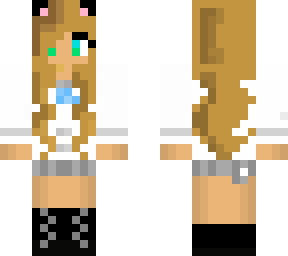 female school uniform model without cap