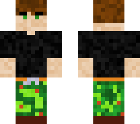 green red pajamas