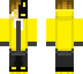 half- bunny mask guy  ( yellow )
