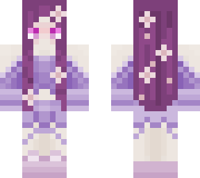 purple flower girly