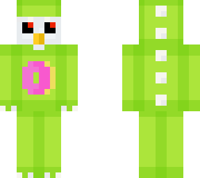 scary donut pinguin