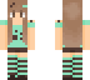 teal and brown cutie