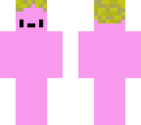 basic pink with lettuce hair