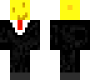 cheese in a suit
