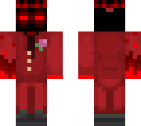 flame in dark - suit (fire particles)