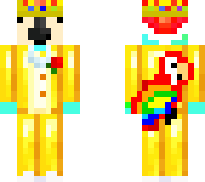 parrotx2 = [supra monumental bird & king] [333]