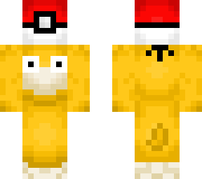 psyduck with a pokeball