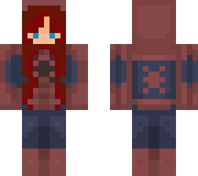 red hair spidergirl