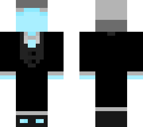 robot with suit