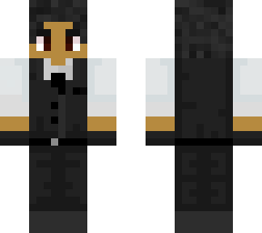 stef (regular eyes) black suit