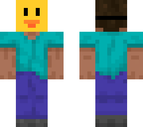 steve with a duck mask