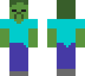 textureless zombie
