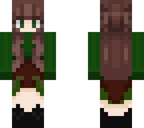 deep green sweater