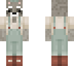 farmer racoon