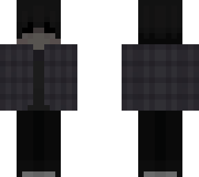 gray striped jacket