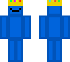 king blue blob