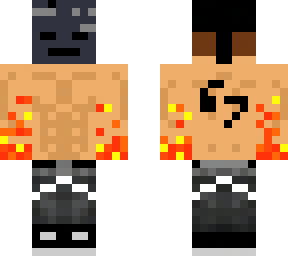 me with a wither mask